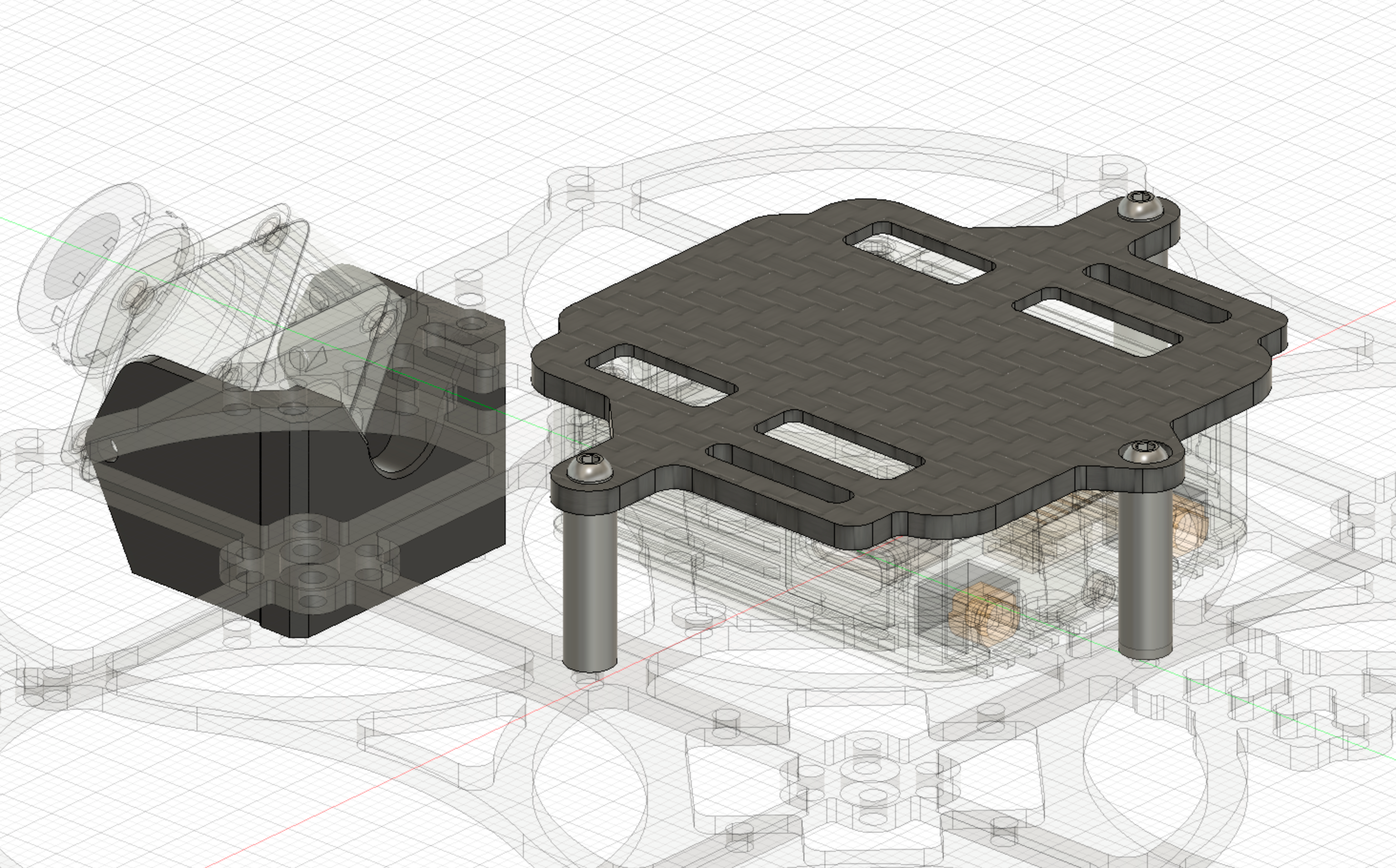 CineClover85用 DJI AirUnit mount