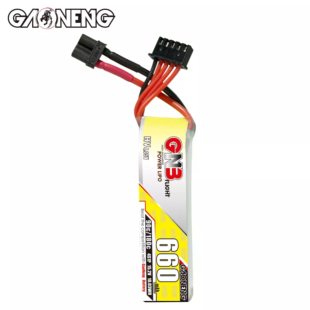 【GNB】Gaoneng 15.2V 660mAh 90C/180C 4S HV 4.35V Lipo Battery