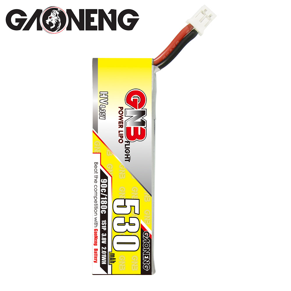 【GNB】Gaoneng 3.8V 530mAh 90C/180 1S HV 4.35V Lipo Battery