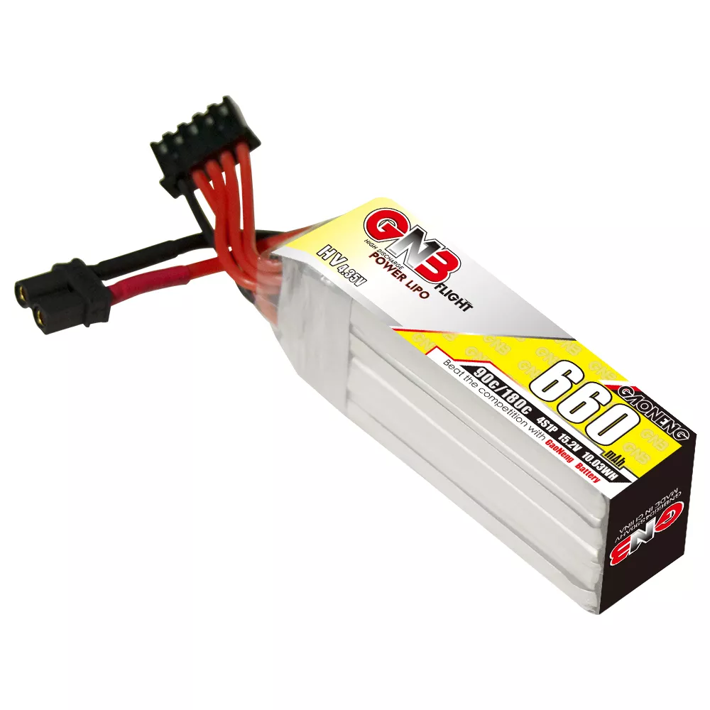 【GNB】Gaoneng 15.2V 660mAh 90C/180C 4S HV 4.35V Lipo Battery