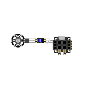 HGLRC LED ARM C232B For ESC Motors [BLUE]